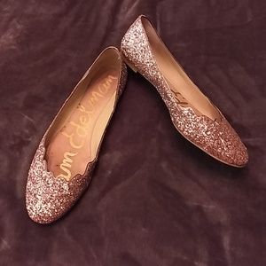 Sam Edelman sparkle glitter flats